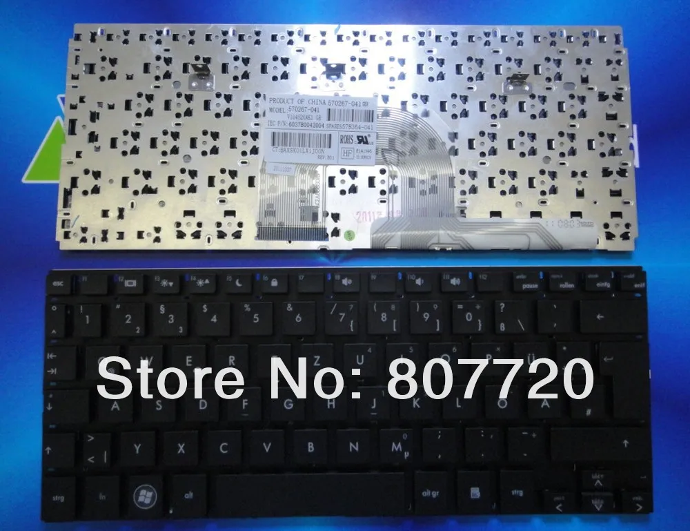 Free  shipping  100% new Germanic  keyboard 570267-041,578364-041 forHP Mini 5101 5102 5103 5105 5100.