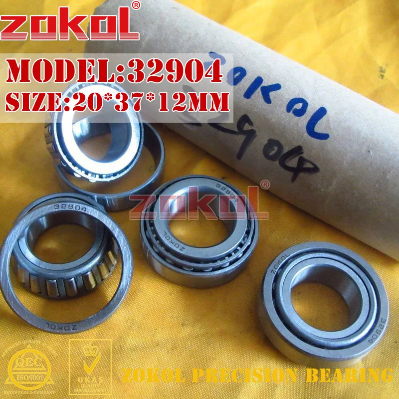 

ZOKOL 32904 2007904E Tapered Roller Bearing 20*37*12mm