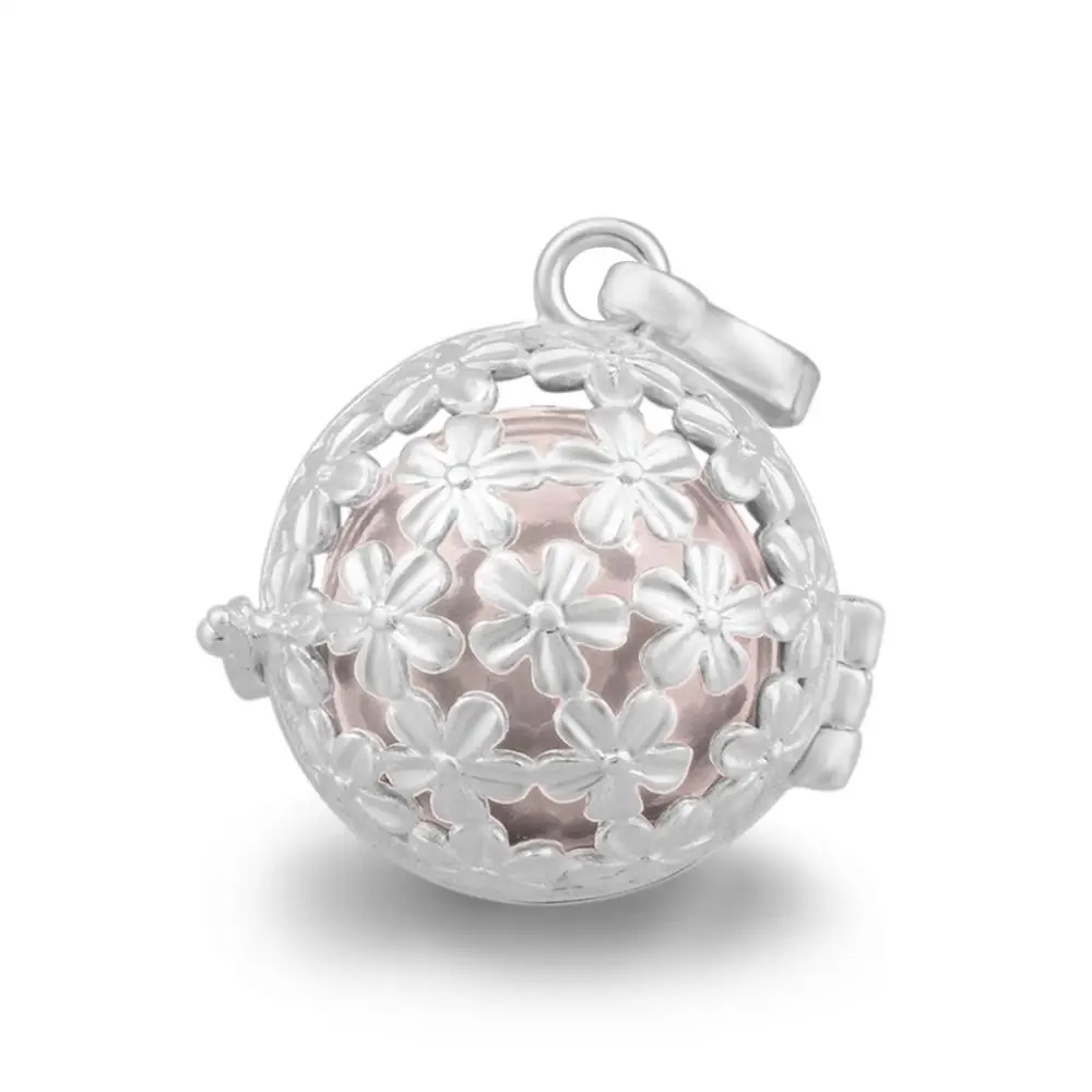 Eudora Copper 16mm Locket Cage 8 style Pendant fit Angel Caller 16mm Chime Ball For Women Jewelry Assessories