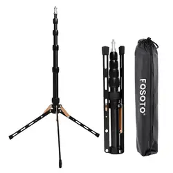 FOSOTO FT-140 Portable Led Light Tripod Stand For Camera Phone Photographic Lighting Flash Umbrellas Reflector Photo Studio