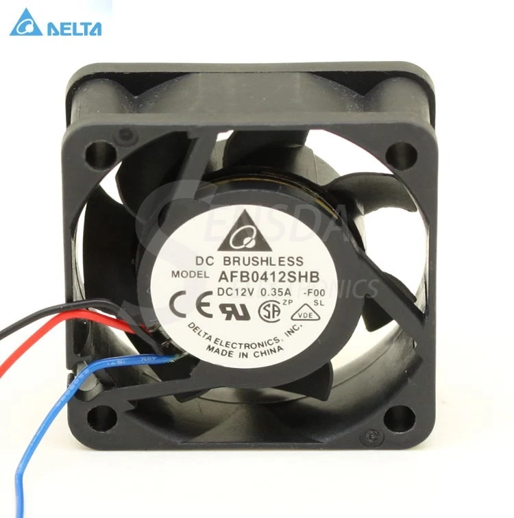 

for delta AFB0412SHB 4015 4CM 40mm 12V 0.35A silent mini micro quiet computer cpu server axial cooling fans tachometer