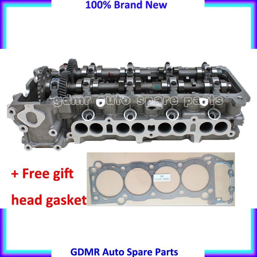 Complete 3RZ-FE 3RZ Cylinder Head for toyota 4Runner coaster Dyna 200 Tocoma Hiace Hilux Land cruiser J9 Prado 2.7L