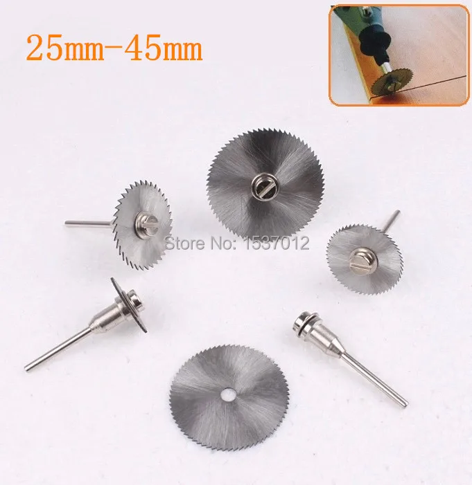 25mm 30mm 35mm 45mm 4PCS/SET mini high speed steel saw blade Small woodworking circular saw blades