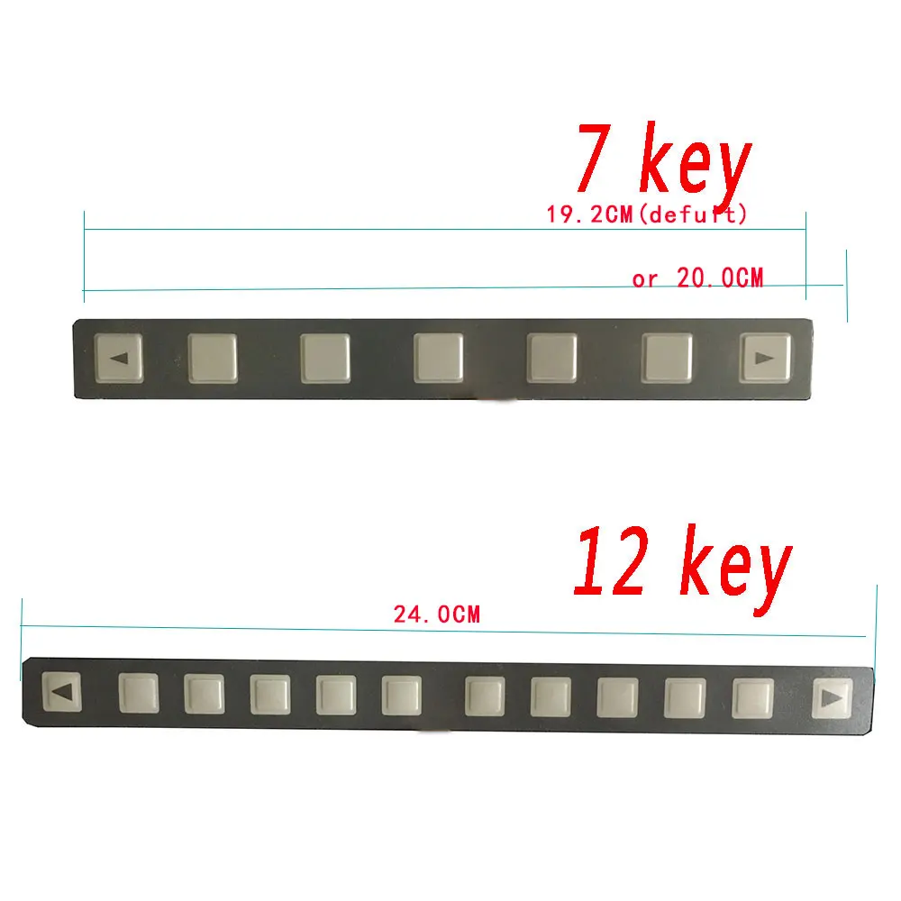 A98L-0001-0519 CNC HMI Membrane Keypad buttons for Fanuc Machine Operator Panel 7 Key or 12 Key, Cheap Shipping