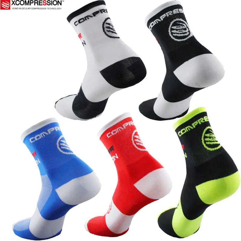 bmambas 2018 High Quality Professional Cycling Socks Comfortabl Road Bicycle Socks Outdoor Brand Racing Bike Compression Socks