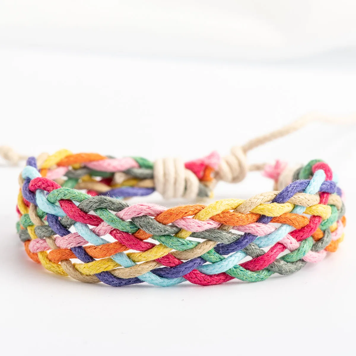 Hand Made Rope Bracelet traditional boondoggle Necklaces 1 PCSVintage Charms Rope Bracelets #HY505