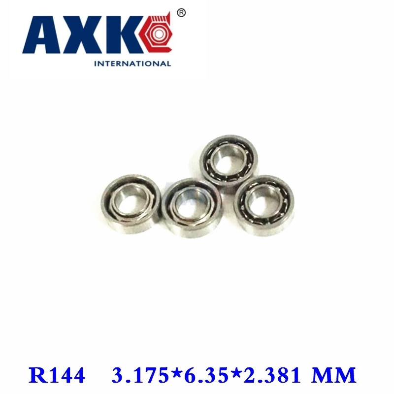 

Rolamentos High Quality 100pcs R144 Dental Handpiece Bearing 3.175*6.35*2.381 Mm Open Miniature Ball Bearings Free Shipping