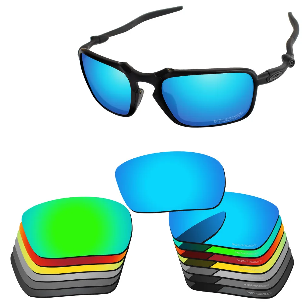 

Bsymbo Polycarbonate POLARIZED Replacement ETCH Lenses For-Oakley Badman Sunglasses - Multiple Options