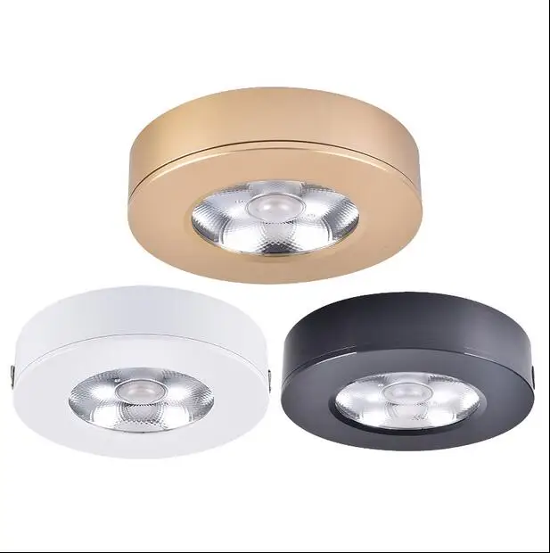 

New Arrival AC220V LED Downlights 3W 5W COB Surface Mounted Downlights