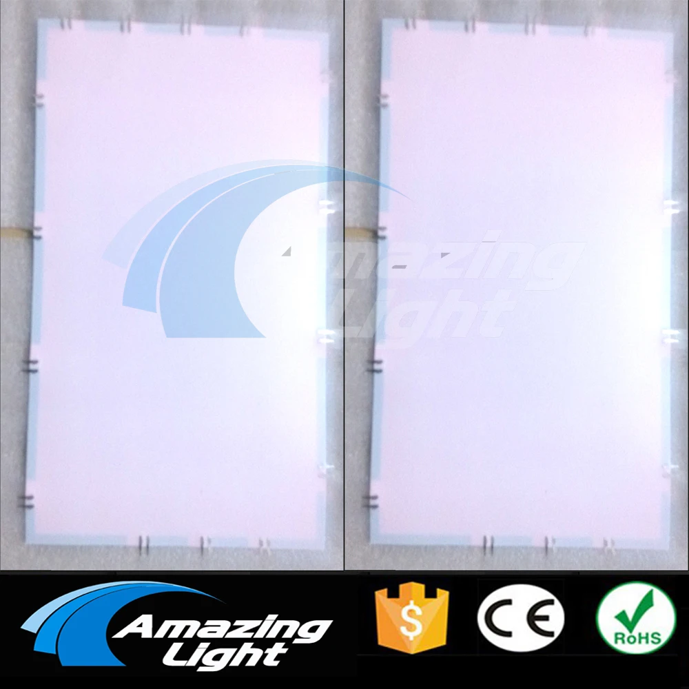 Cuttable Electroluminescent EL PANEL Backlight Sheet A3+A4+A5 Size With DC12V Inverter