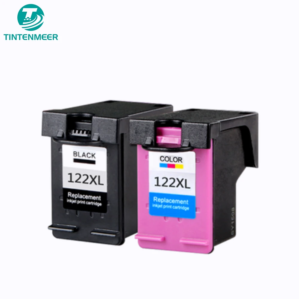 TINTENMEER INK CARTRIDGE 122 COMPATIBLE FOR HP DESKJET 1510 1050A 2050A 3050A 4500 5530 4630 4632 PRINTER