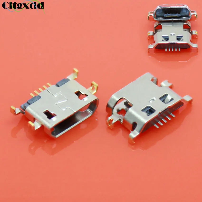 

2~10 Piece Micro USB Jack Socket Connector 5Pin charging port for Lenovo A708t S890 / HuaWei G7 G7-TL00 / Alcatel 7040N OT601