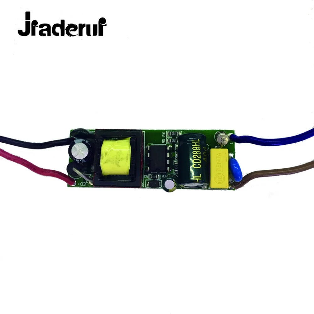 Jiaderui 12V 1A Led Driver AC 110V 220V  to DC 12V Power Supply Adapter for LED String Strip Lights