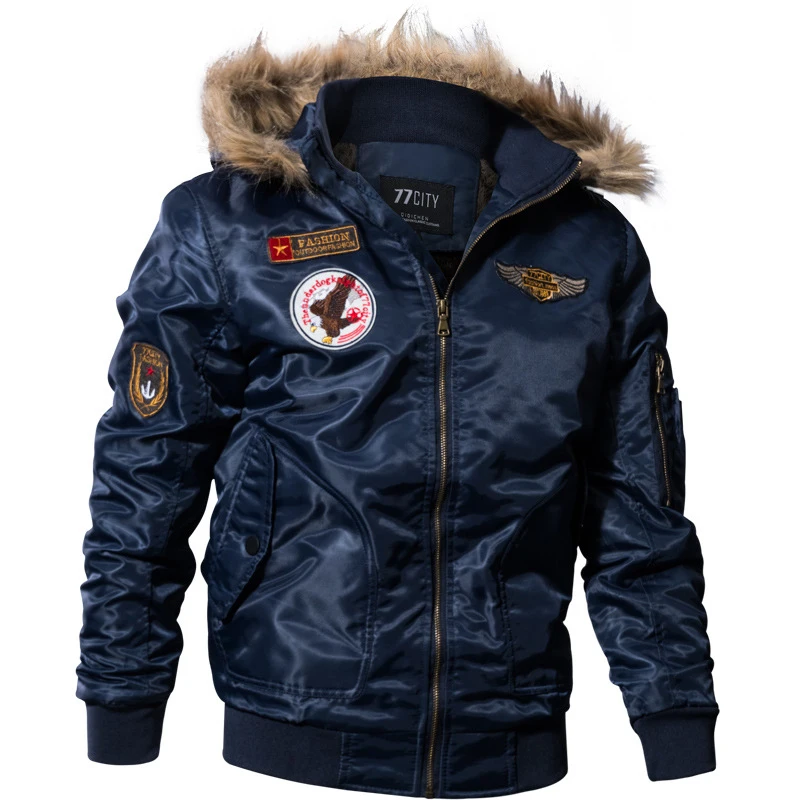 DIMUSI-abrigos acolchados de invierno para hombre, Parka gruesa de algodón térmico, chaqueta cálida de piel sintética con capucha, chaquetas tácticas, parques, TA035