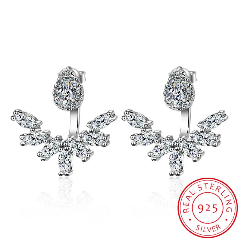 

Женские серьги из серебра 925 пробы с фианитами