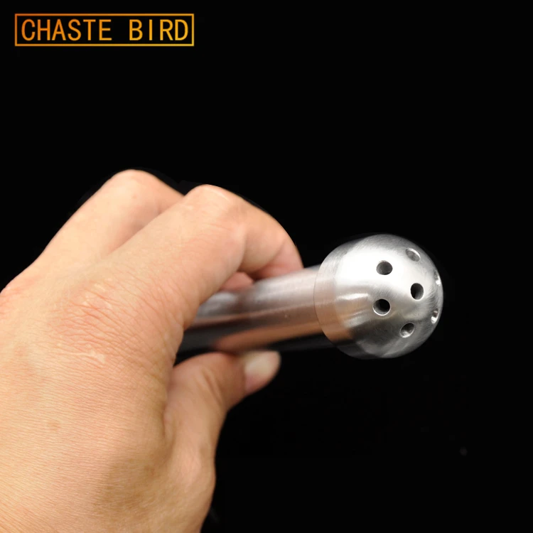 Chaste Bird Stainless Steel Shower Enema Water Nozzle 3 style Plug Head Enema Anal Cleaning A241