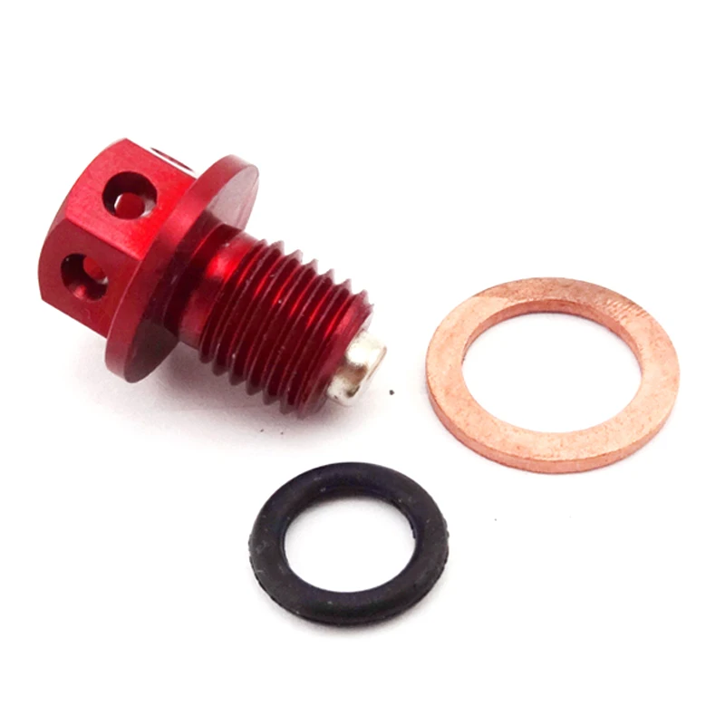 XLSION Engine Oil Magnetic Drain Bolt Plug For Chinese 50cc 90 110 125 140 150 160 cc Lifan YX Zongshen Loncin Pit Dirt Bike