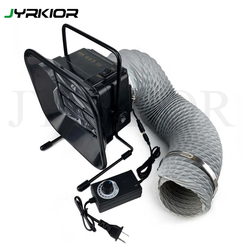 cigarette smoke exhaust system Smoking Instrument Soldering Iron Welding Exhaust Fan Smoke Absorber For  Laboratory Home Smoking Filtering Purifying Device