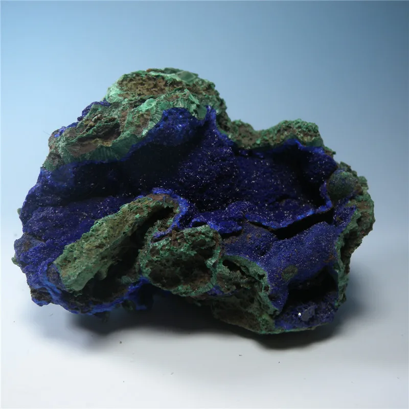 Natural mineral azurite malachite mineral symbiosis teaching specimens Kistler stone ornaments Favorites