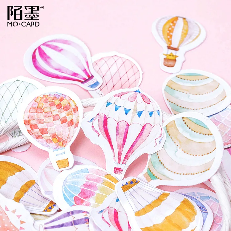 46 pcs/box Confession balloon Mini Paper Sticker Decoration Diy Ablum Diary Scrapbooking Label Sticker Kawaii Stationery