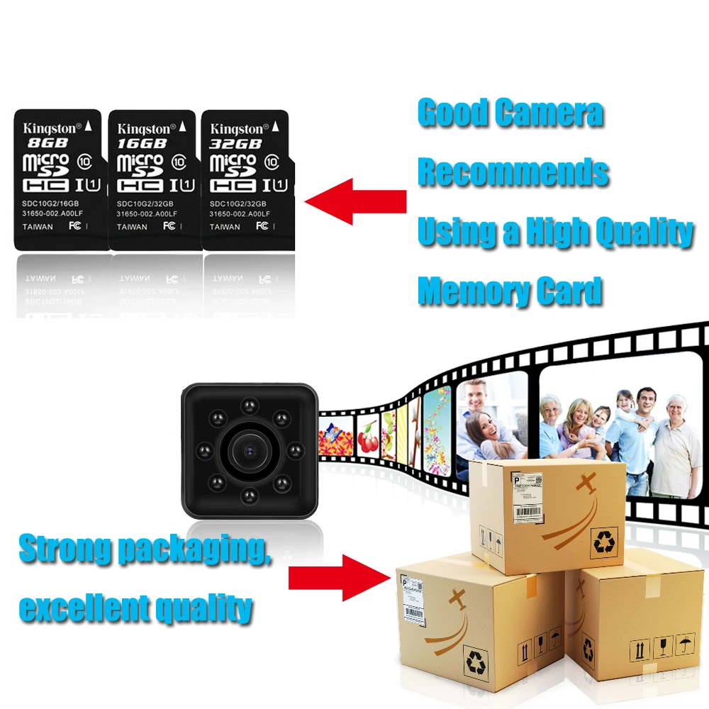 Original Mini Cam Camera SQ11 FULL HD 1080P Night Vision CMOS Sensor Recorder Camcorder Micro