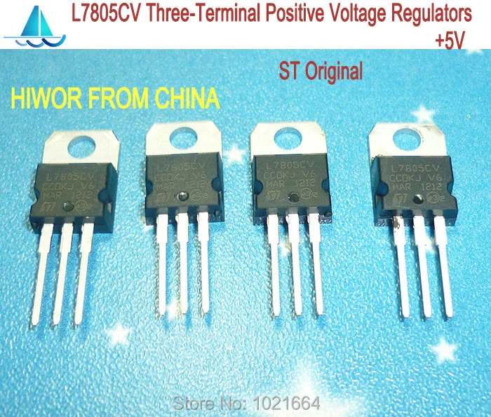 10Pcs/Lot L7805CV L… - image