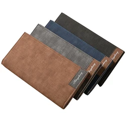 Men's Wallet Slim For Vintage Leather Wallets Thin Male Porte Feuille Billetera Hombre 2021 Mens Wallet Money Carteira Masculina