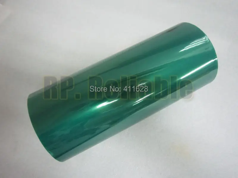 1x 300mm*33 meters*0.06mm High Temperature Withstand  Adhesive PET Masking Green Tape PCB electroplate Soldering Shielding