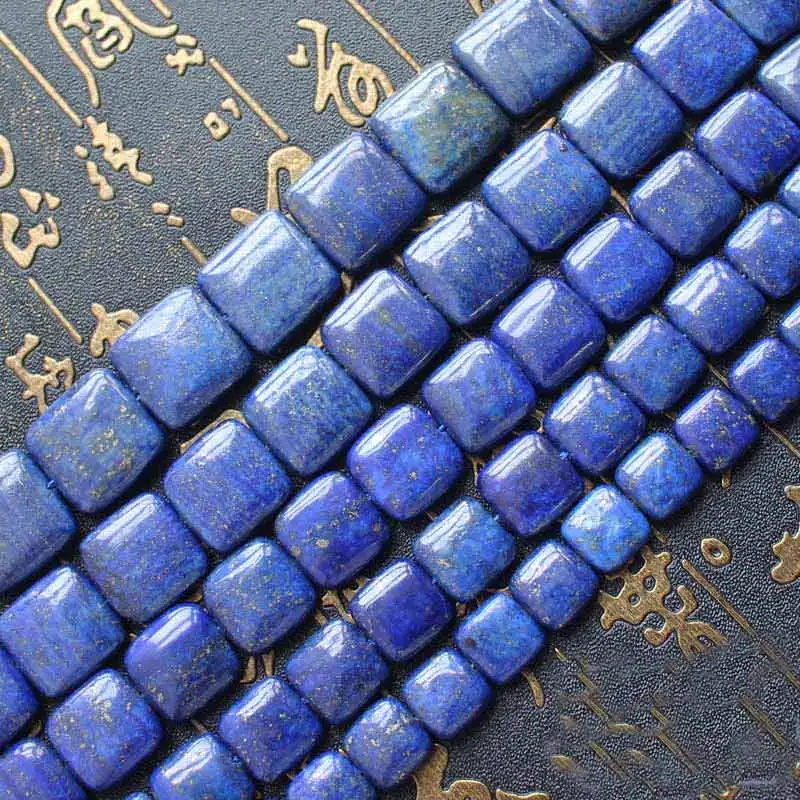 Wholesale Lapis Lazuli Square Loose Beads 15\