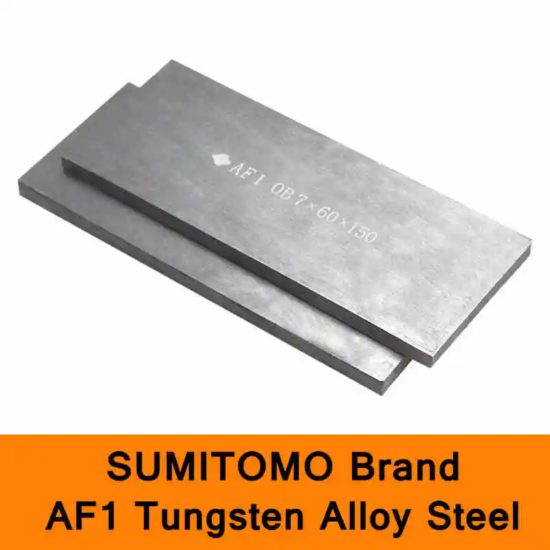 AF1 Tungsten Steel Plate Ultrafine Tungsten Alloy Steel Sheet King of Alloy HRA91 to HRA93 High Hardness Mold Mould Steel