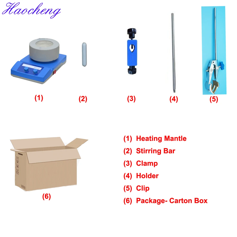 Free shipping, 10L laboratory equipment stirring  heating mantles with built-in controllers