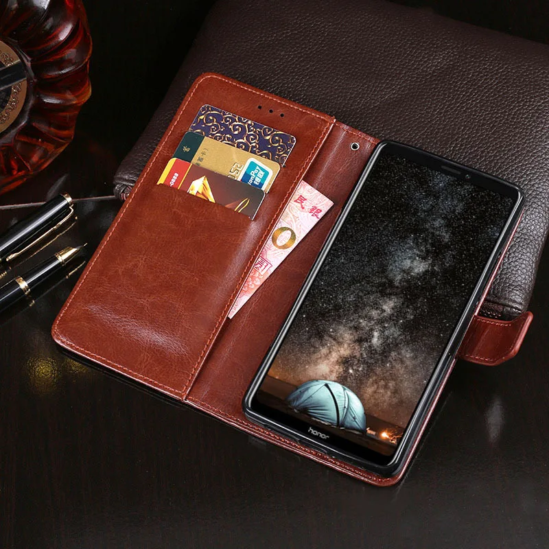 Huawei Y6 2019 Case Flip Wallet PU Leather Phone Case On For Huawei Y6 2019 MRD-LX1 MRD-LX1F Y6Prime Prime Y 6 2019 Case Cover