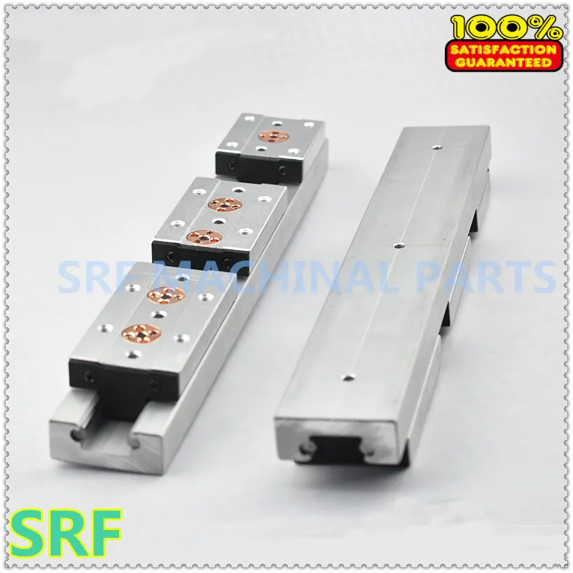 Square type roller linear guide rail SGR20N 1pcs roller slide rail L=400mm+1pcs SGB20N wheel slide block