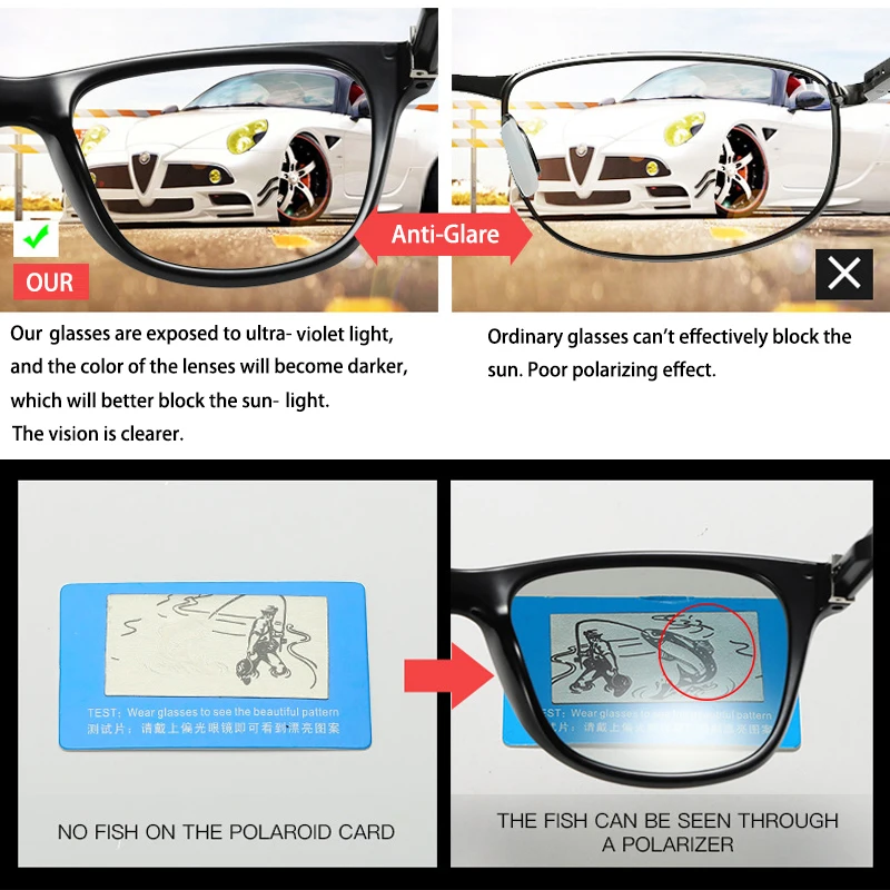 Psacss Square Polarized Sunglasses Men Driving Sun Glasses Male Top Brand Quality Retro Sunglass Lunette De Soleil Homme UV400