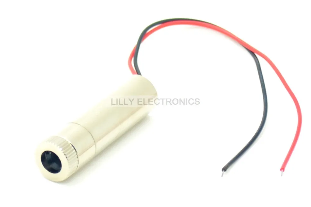 

30mW 650nm Focusable Red Laser DOT Module 12x35mm