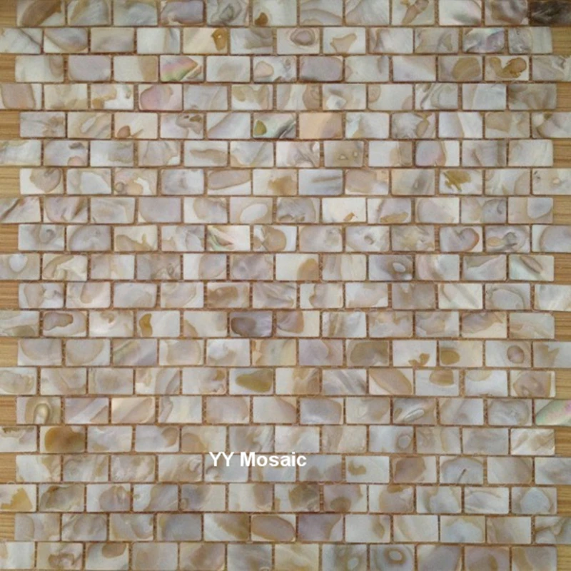 Natural mother of pearl shell mosaic tile for kitchen backsplash bathroom sofa backdrop wall tile floor tile DIY home decoration