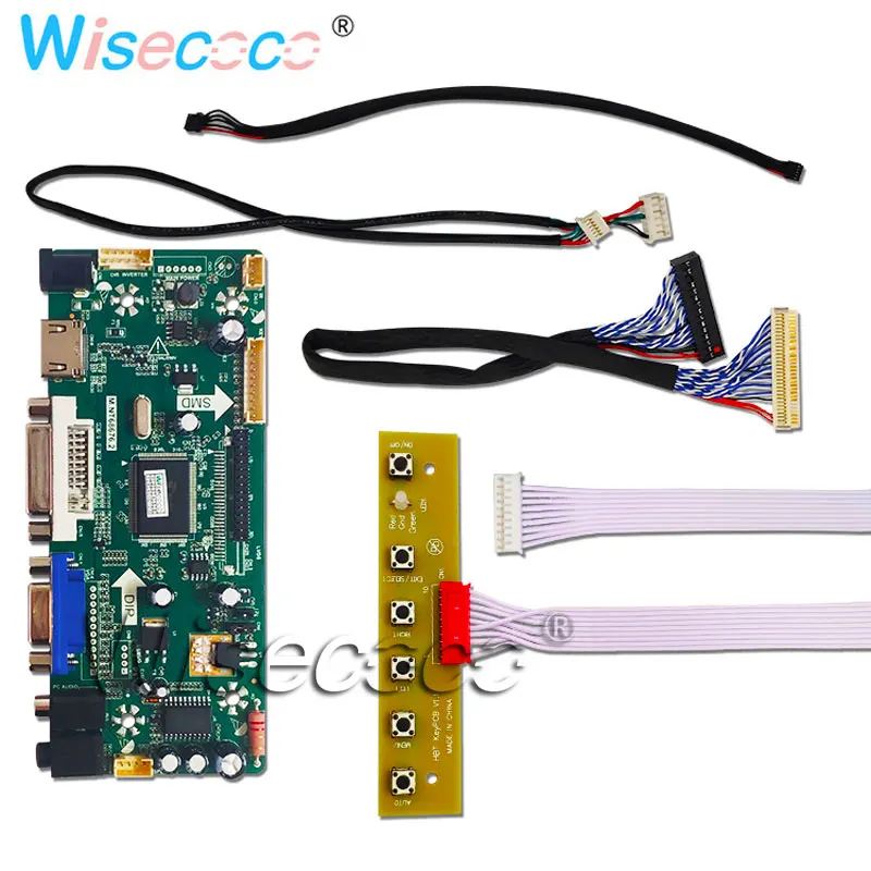 Imagem -05 - Lcd 17.3 G173hw01 v0 Tft 1920*1080 60hz com Placa de Áudio Lvds Dvi pc Alto-falante Lvds Vga para Notebook pc