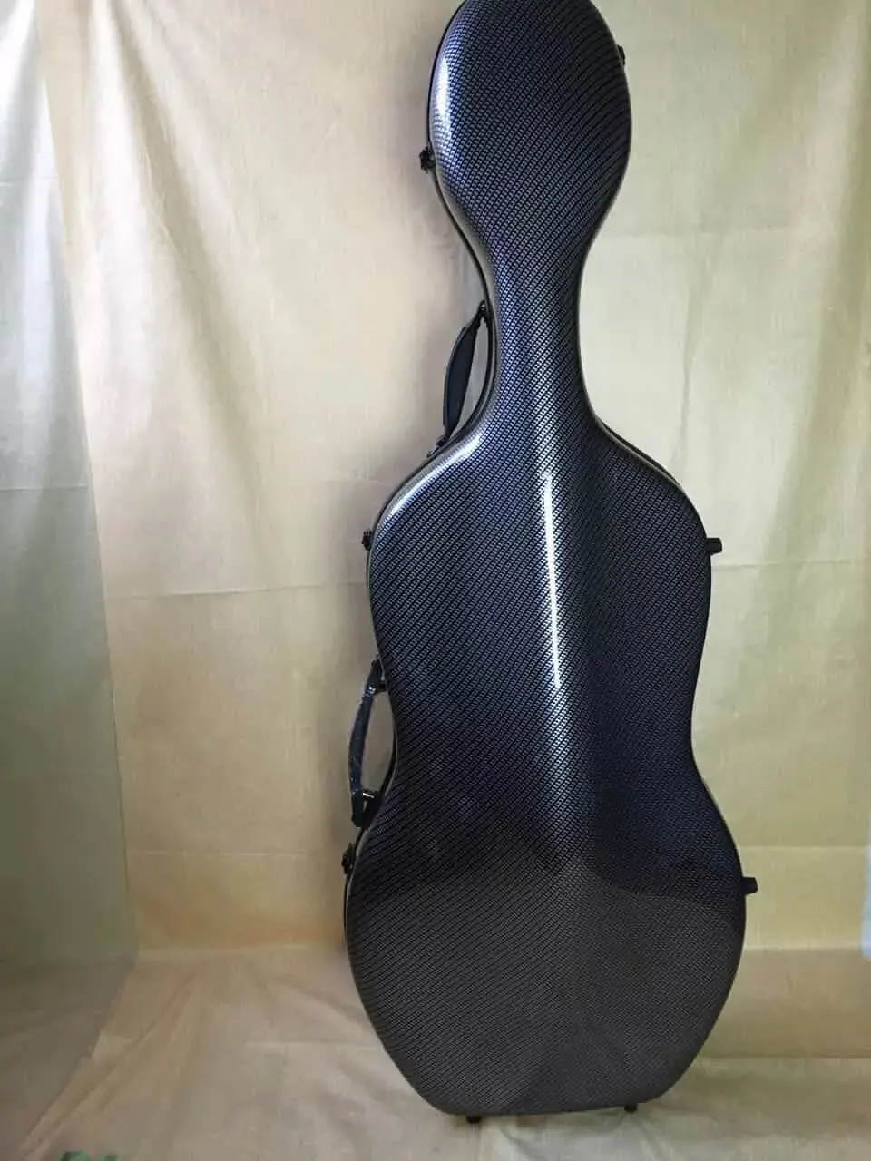 

high quality carbon fiber cello case /wheells 4/4 , cello case