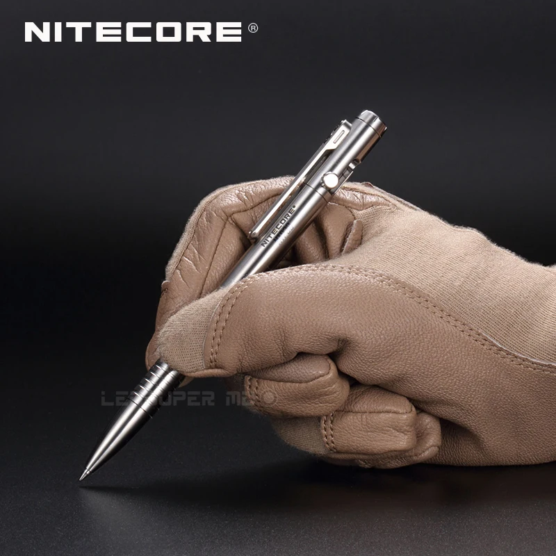 Multi-purposed Tool NITECORE NTP30 Titanium Bolt Action Tactical Pen