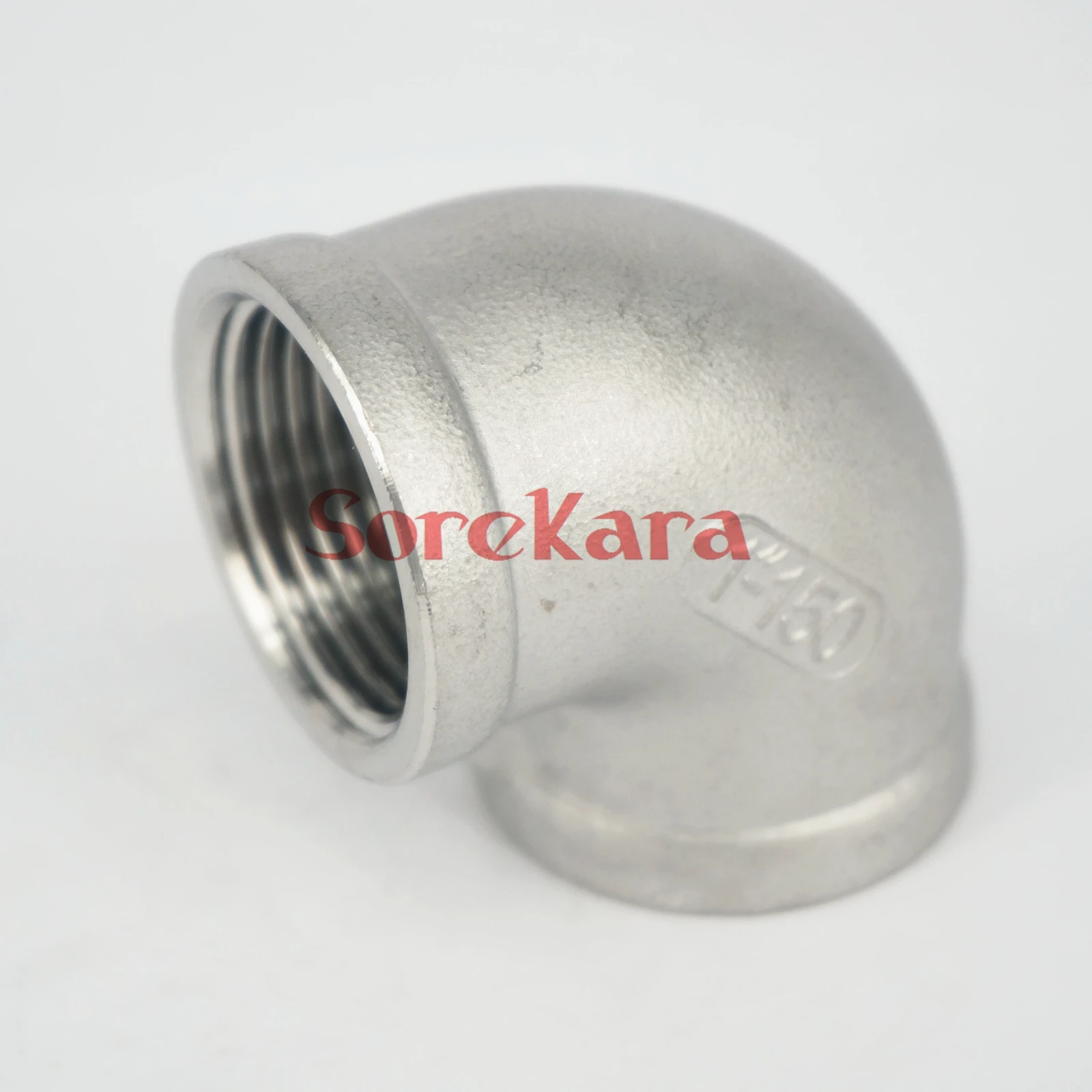 1 "BSP Innengewinde 304 Edelstahl 90 Grad Ellenbogen Rohr Fitting Anschluss wasser öl luft