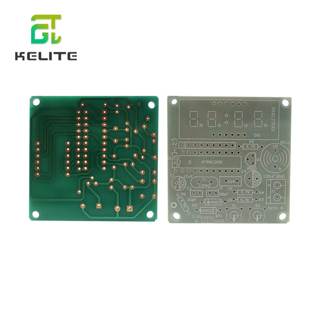High Quality C51 4 Bits Electronic Clock Electronic Production Suite DIY Kits