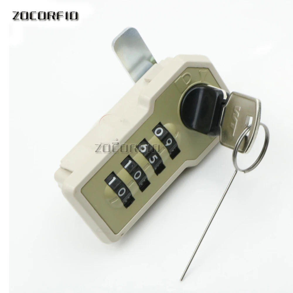 Mechanical Password Lock Latch Jewelry Wooden Box Fixed Lock Handmade Luggage Suitcase Coded Locks Furniture Hardware