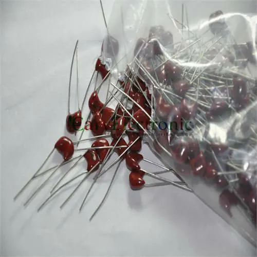 Wholesale 50pcs long lead New Silver MICA Capacitors 560pF 500V for tube audio guitar amps tone DIY parts free shipping