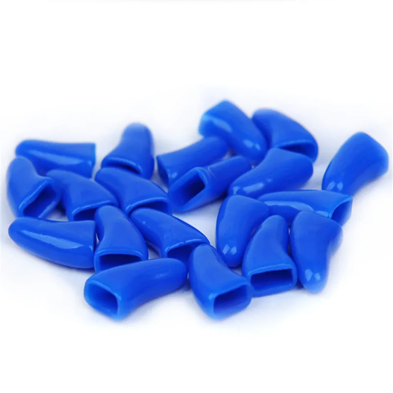 100pcs Silicone Soft Cat Nail Caps / Cat Paw Claw / Pet Nail Protector/Cat Nail Cover with free Glue and Applictor