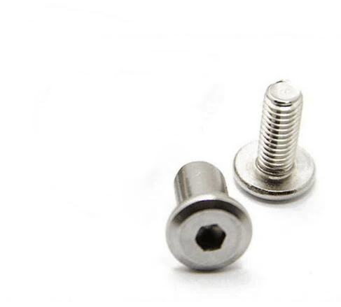 10pcs M6 stainless steel inclined flat head inverted furniture hex socket screw home decoration bolt screws 8mm-18mm length