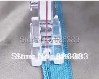 1 piece good quality Plastic Zipper  presser foot NO.CY-601 for Most of Singer Brother Domestic Sewing machine