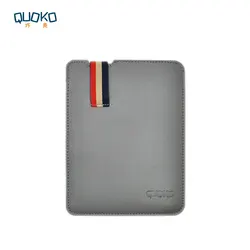 Anti falling style super slim sleeve pouch cover,microfiber leather E-Book sleeve case for Kobo Aura One/HD 7.8