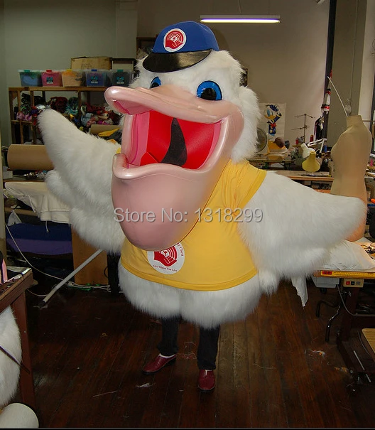 mascot Pelican Bird mascot costume fancy dress custom fancy costume cosplay theme mascotte carnival costume kits