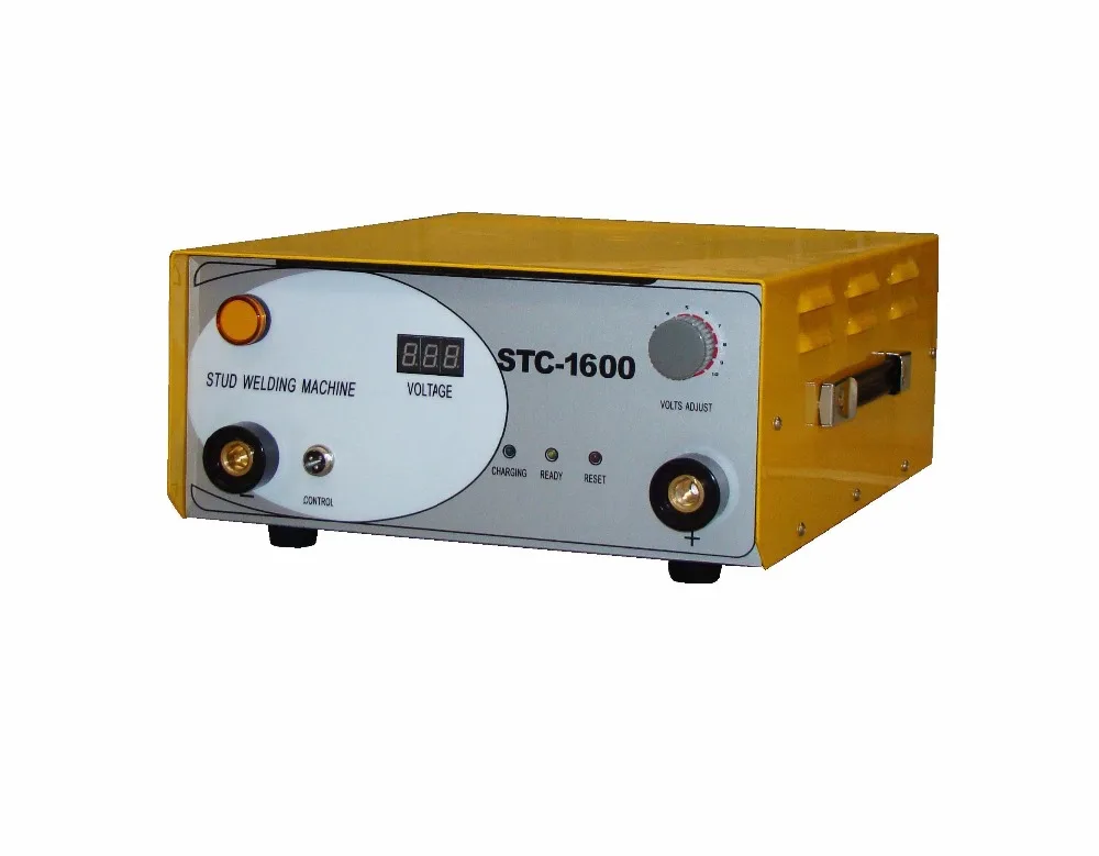 New SCT-1600 Capacitor Discharge CD Stud Welder Welding Machine M3-M8 Collet 220V