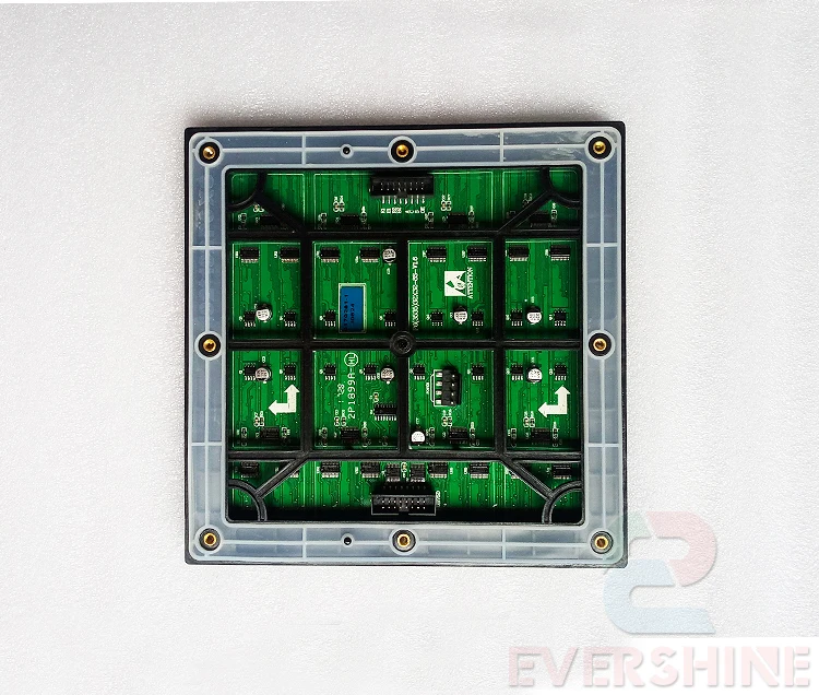 Panel LED de densidad de 27777 píxeles, pantalla Modue P6, resolución de alto brillo, matriz a todo Color, 192mm x 192mm